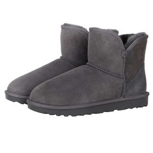 Kirkland Signature Women's Shearling Boot Size 7 Grey